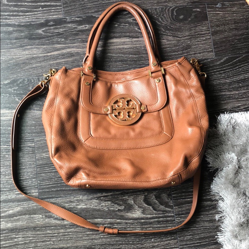 Tory Burch Amanda leather hobo bag